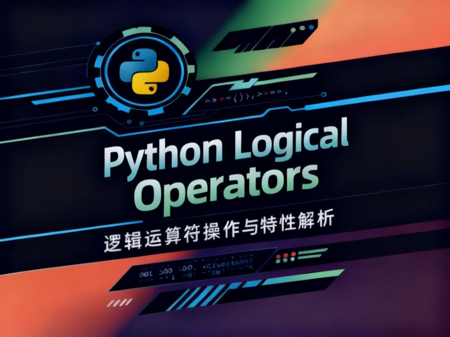 Python逻辑运算符